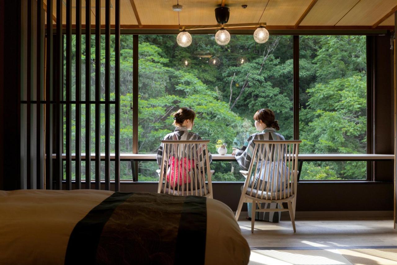 Yamanakaonsen Ohanami Kyubei Кага Экстерьер фото