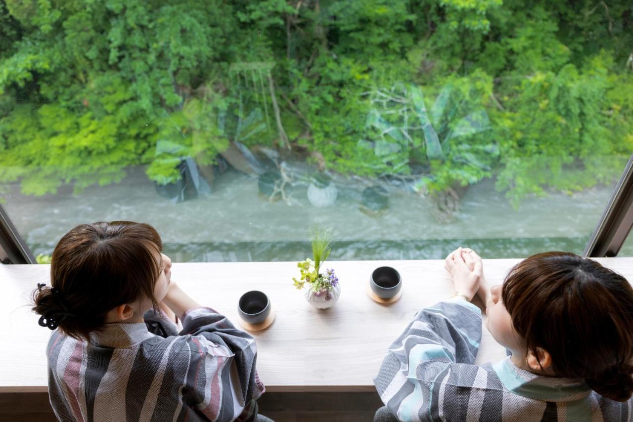 Yamanakaonsen Ohanami Kyubei Кага Экстерьер фото